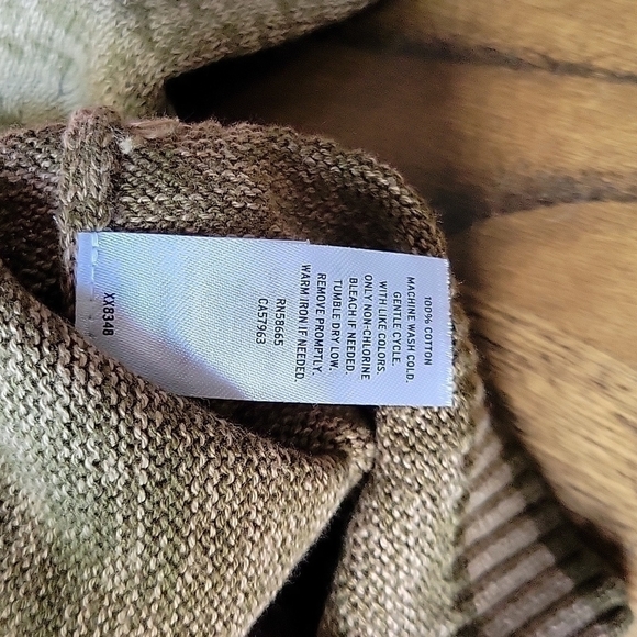 Tucker+Tate teddy bear brown knit crewneck long sleeves ribbed sweate sz9mo new - Picture 7 of 8